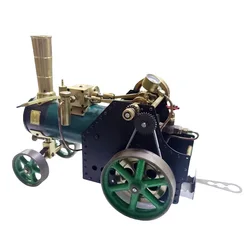 Steam Truck Retro Metal Steam Tractor Model
