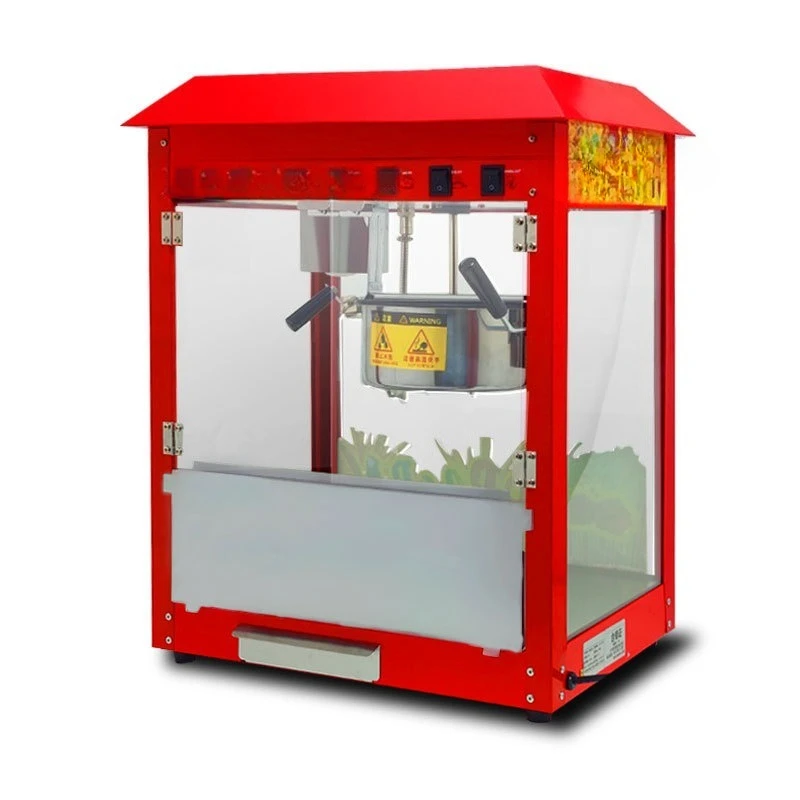 Commercial popcorn machine stall electric heating automatic multi-function popcorn popping machine