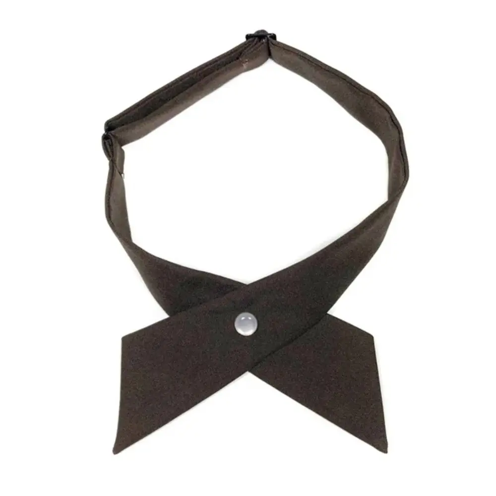 High Quality Removable Cross Bowtie Polyester JK Uniform Decor Shirt Tie Apparel Accessories Cross Bow Ties
