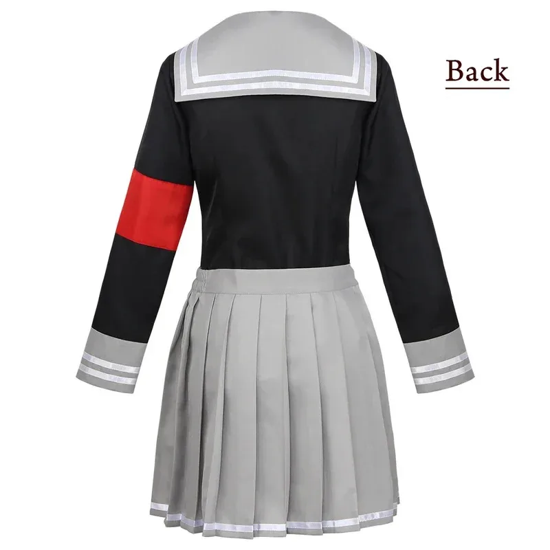 Disfraz de cosplay de Peko pekoyama, uniforme de anime Super Danganronpa para mujer, Halloween