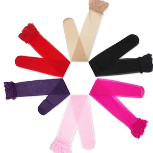 Ipek çorap şeffaf kadın uyluk yüksek çorap, seksi, çiçek, patchwork çorap 9 farklı renkte 6 Büyük satış, çorap, yüksek gelirli - - 2 numara