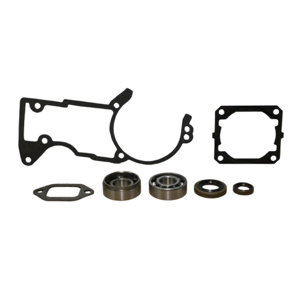 Imagem -02 - Chainsaw Rts Virabrequim Kit Rolamento para Stihl Ms440 044 Manivela Selo da Gaxeta Case Meia Base do Cilindro Silenciador Junta