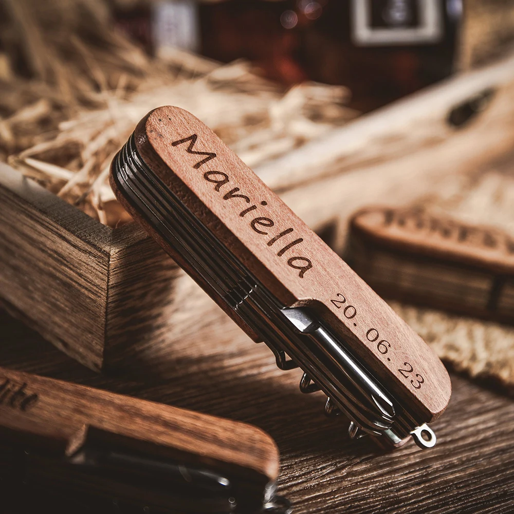 Custom Multi Tool Bottle Opener Laser Engraved with Name Date Personalised Gift for Dad Wedding Best Men Groomsmen Favors