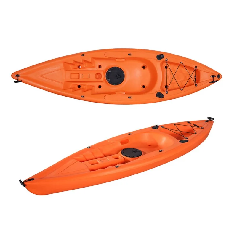 

Wholesale Single Sit-On-Top Ocean Kayak - Plastic Fishing Watercraft, Ideal for Solo Open Water Trips