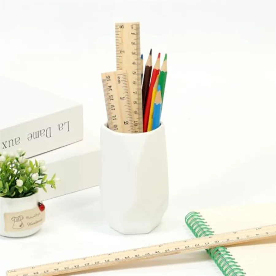 3 عبوات من مجموعة مسطرة خشبية 6 8 12 بوصة مسطرة مترية عالية الجودة سهلة القراءة مم حافة مستقيمة قوية ومتينة للرسم