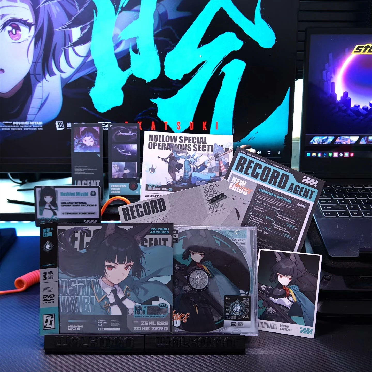

Game Zenless Zone Zero Hoshimi Miyabi Music CD Ami Koshimizu Album Music Record Cosplay Story Image DVD Soundtracks Box Gifts