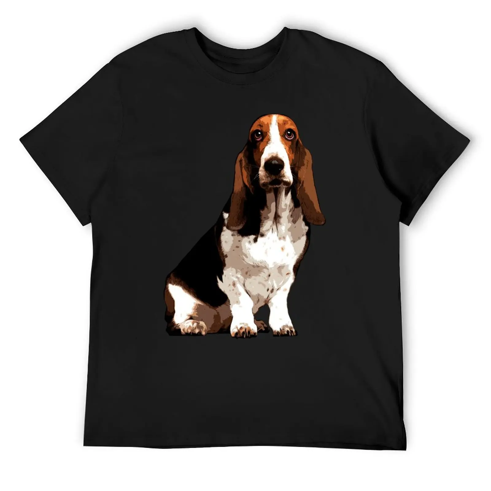 Basset Hound T-Shirt Aesthetic clothing plain Men's t-shirts