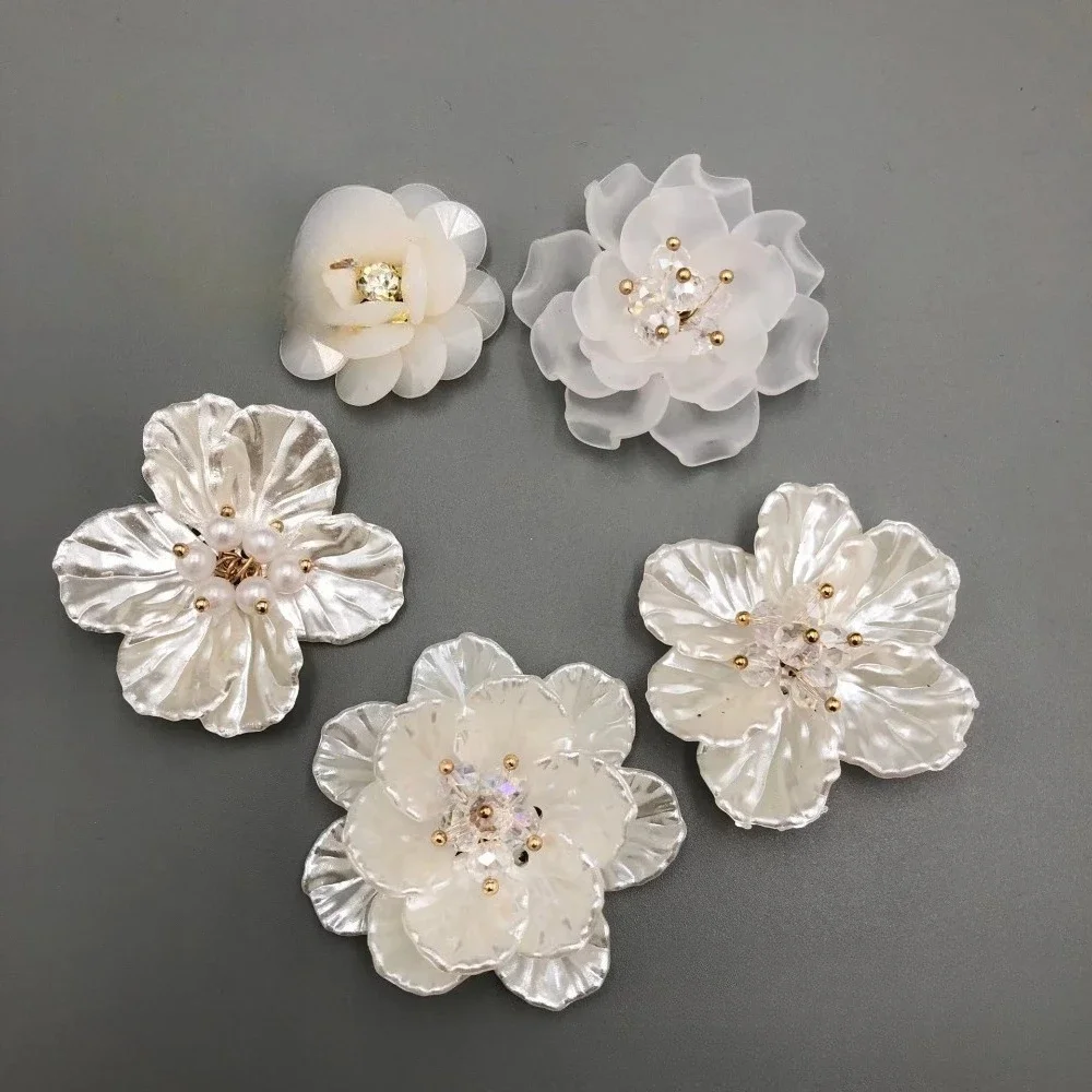 

Headgear, Resin Flower Hairpin Hanfu Accessories DIY Handmade Jewelry1Pcs Retro Style
