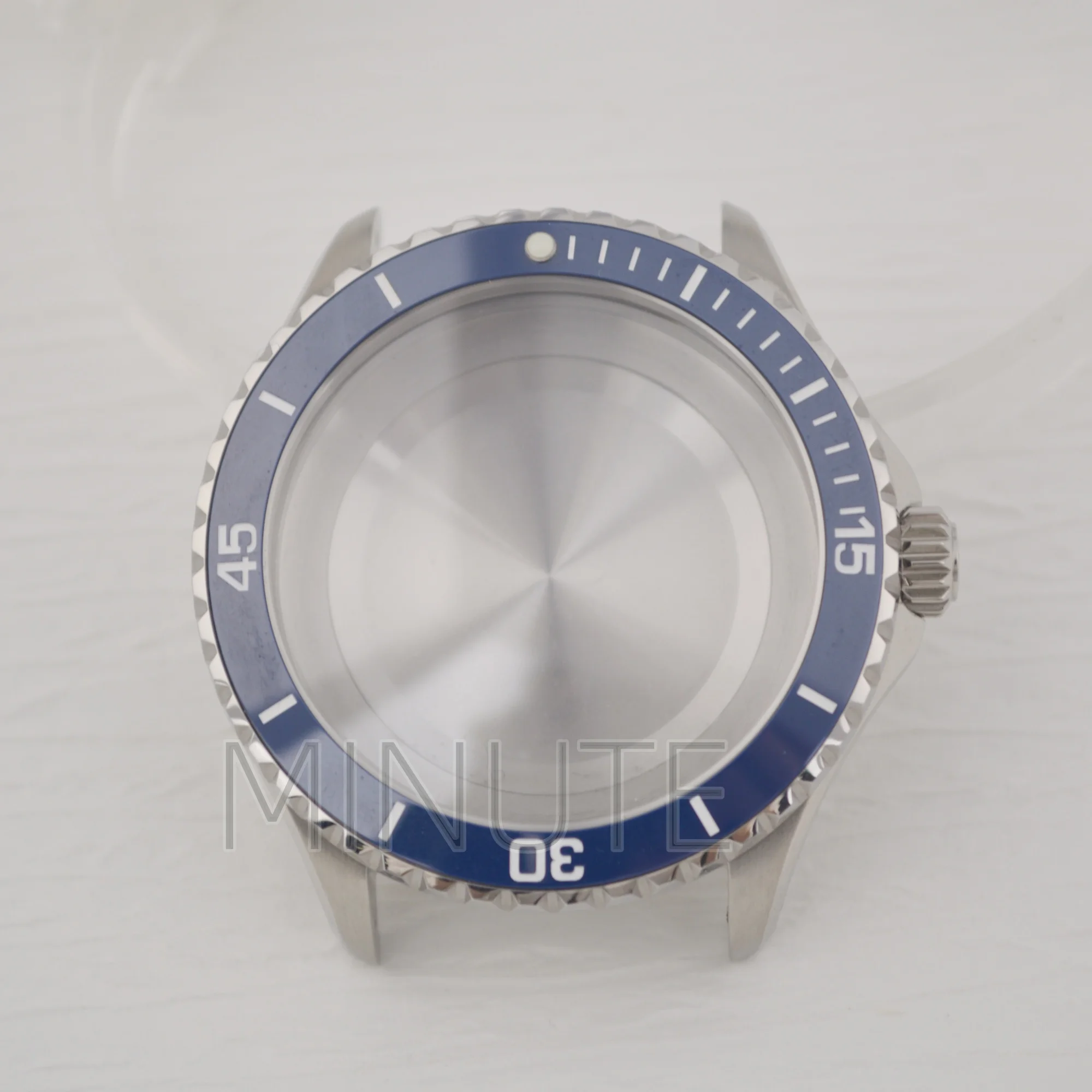 Dive 200m Waterproof Watch Case for Superocean 44mm Stainless Steel Sapphire Glass Fit NH35 Automatic Movement Watch Mod Parts