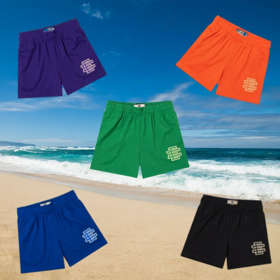 

New Men's and Women's Quick-drying Trend Shorts American Fashion Luxury Sports Classic EE Casual Shorts Basketball Sports Shorts