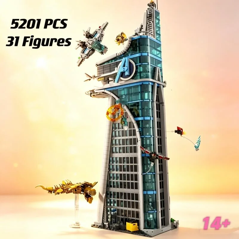 

Новинка! Конструктор 76269 Movie Tower Hero, 5201 деталь, для детей, подарок на Рождество и день рождения.