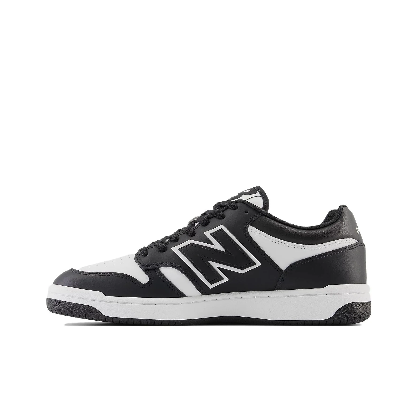 New Balance NB 480 Skateboard Shoes Unisex Low Top Black/White BB480LBA