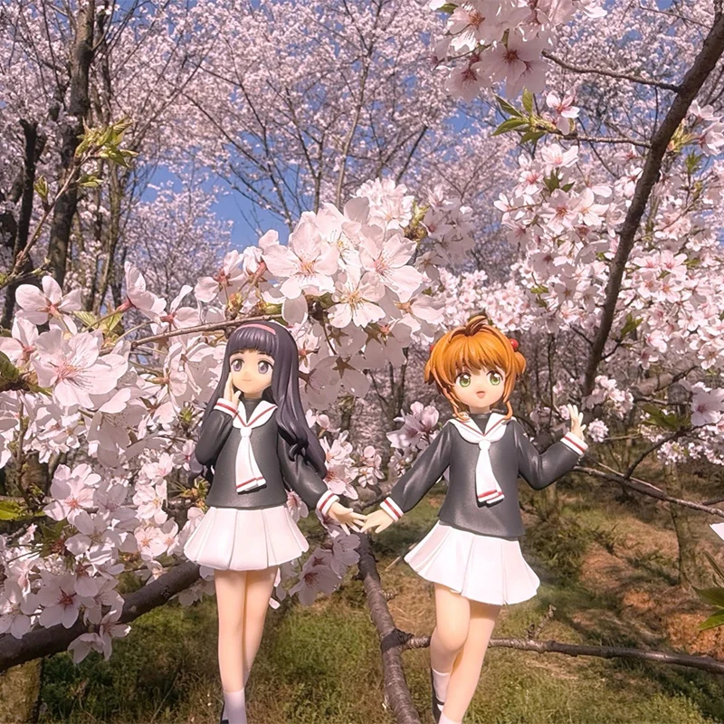 

В наличии оригинальная аниме-фигурка Gsc Card Captor Sakura Kinomoto Daidouji Tomoyo, экшн-фигурка, игрушки, модель, подарок на день рождения
