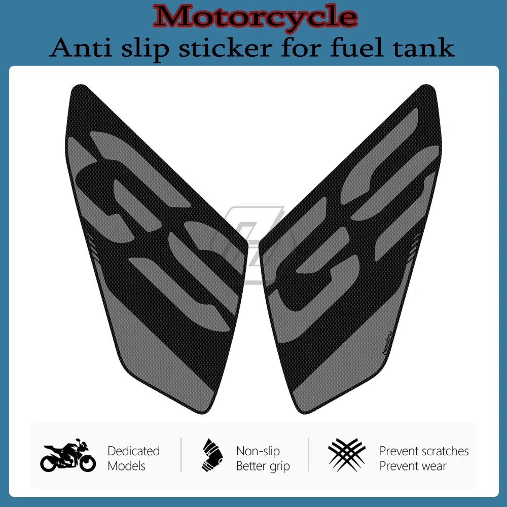

Motorcycle Side Tank Pad Protection Knee Grip Traction for BMW Motorrad R1200GS HP 2018-2022