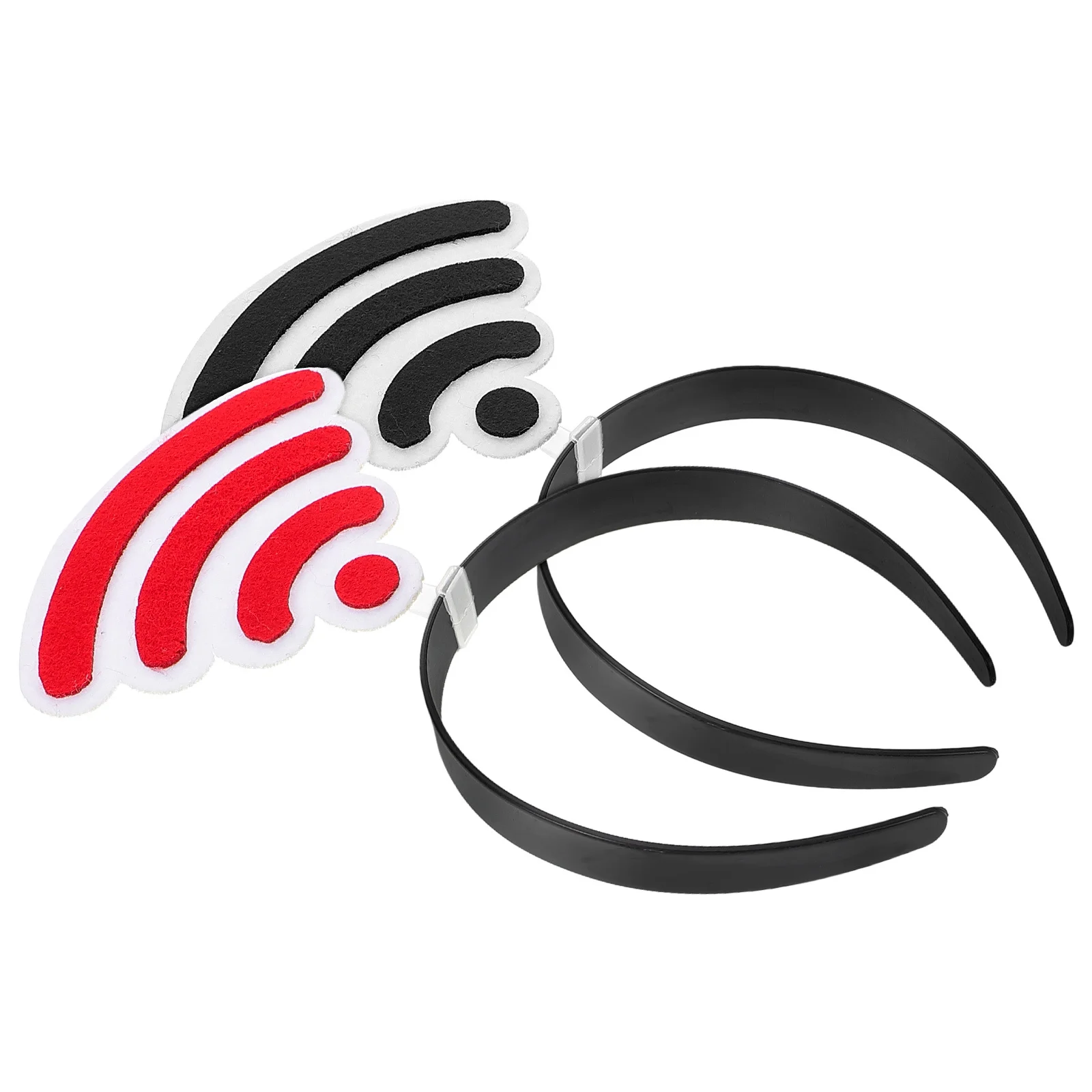 เสาอากาศแบบคาดศีรษะ WiFi 2 ชิ้น ของเล่นแปลกใหม่สำหรับงานปาร์ตี้ อุปกรณ์ประกอบฉากถ่ายรูป ของชำร่วยงานปาร์ตี้ฮาโลวีน สำหรับเด็กและผู้ใหญ่