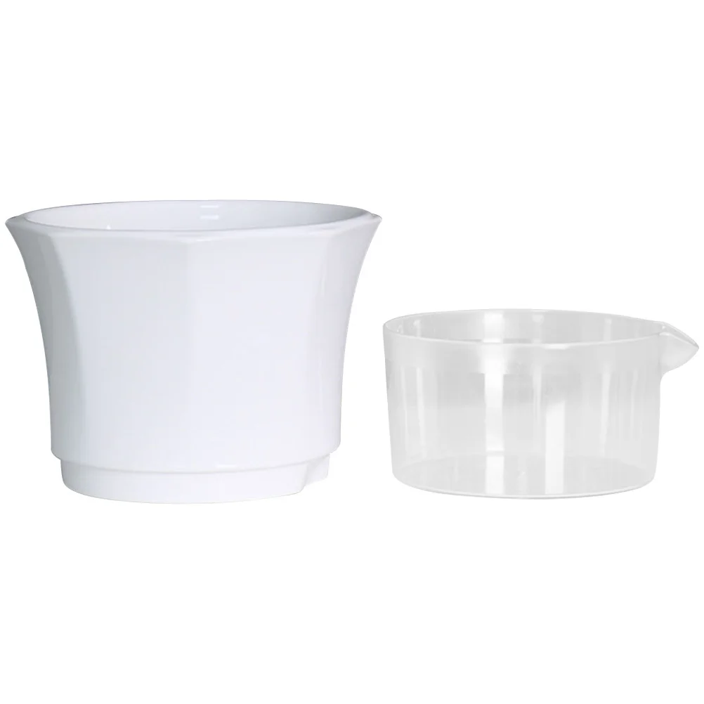 

Self Watering Flower Pot Plastic Planter Decorative Indoor Plant Container for Scindapsus Aureus Flowering Annuals