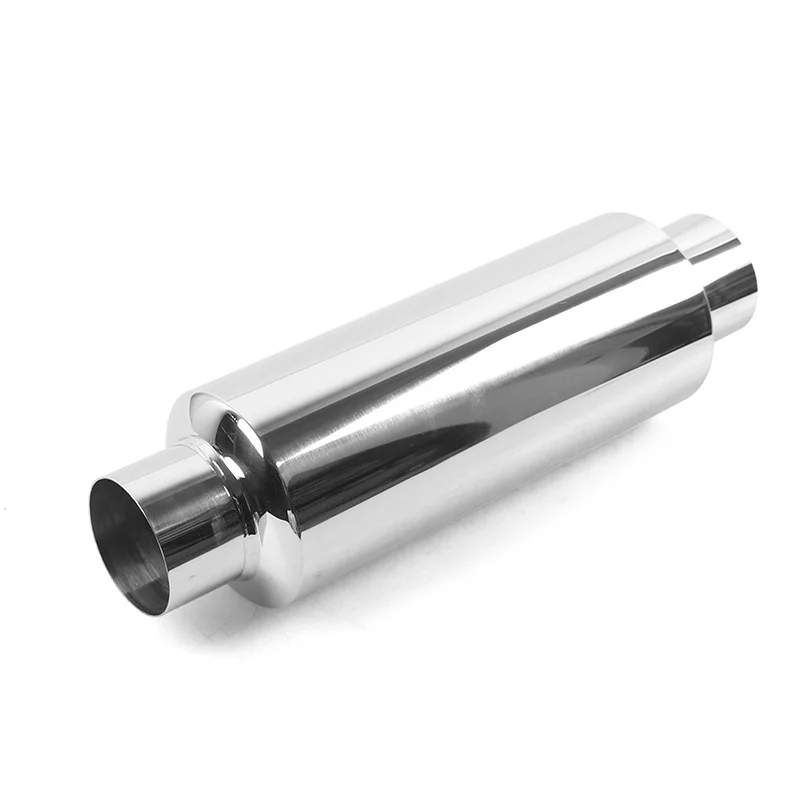 

Universal Imported 2.5-inch universal resonator silencer performance stainless steel Auto Replacement Modification Parts
