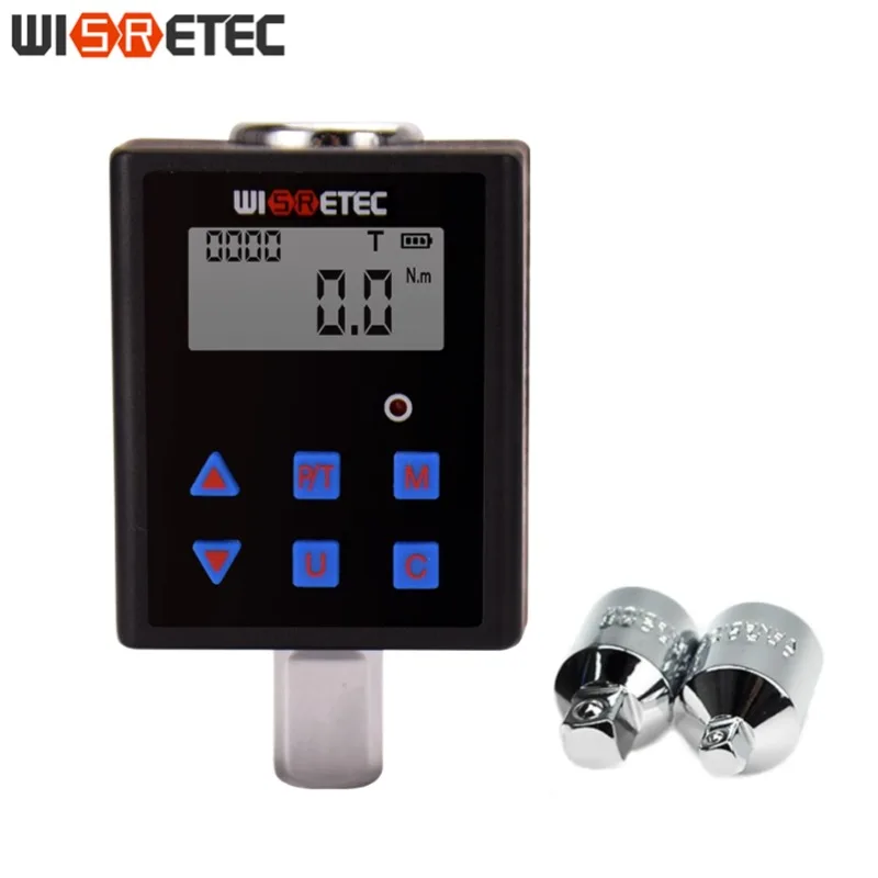 Multifunctional Electronic Digital Torque Adapter 0.3-340Nm Torque Meter Connector Wrench Torque Measurement Auto Repai Tool