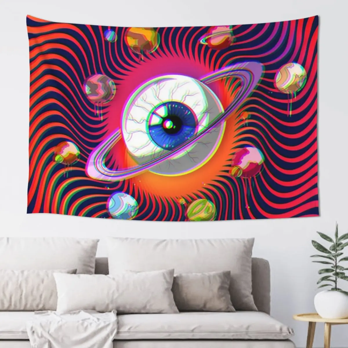 

Psychedelic Eye Tapestry Decoration Room Bathroom Decor Tapestry