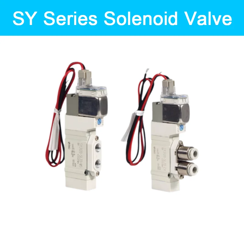 

High Quality SMC Type 5 port 2 Solenoid Valve SY3120 SY5120 SY7120-4LZD/5LZD/6LZD Normal Close Internal Pilot Automation Valve