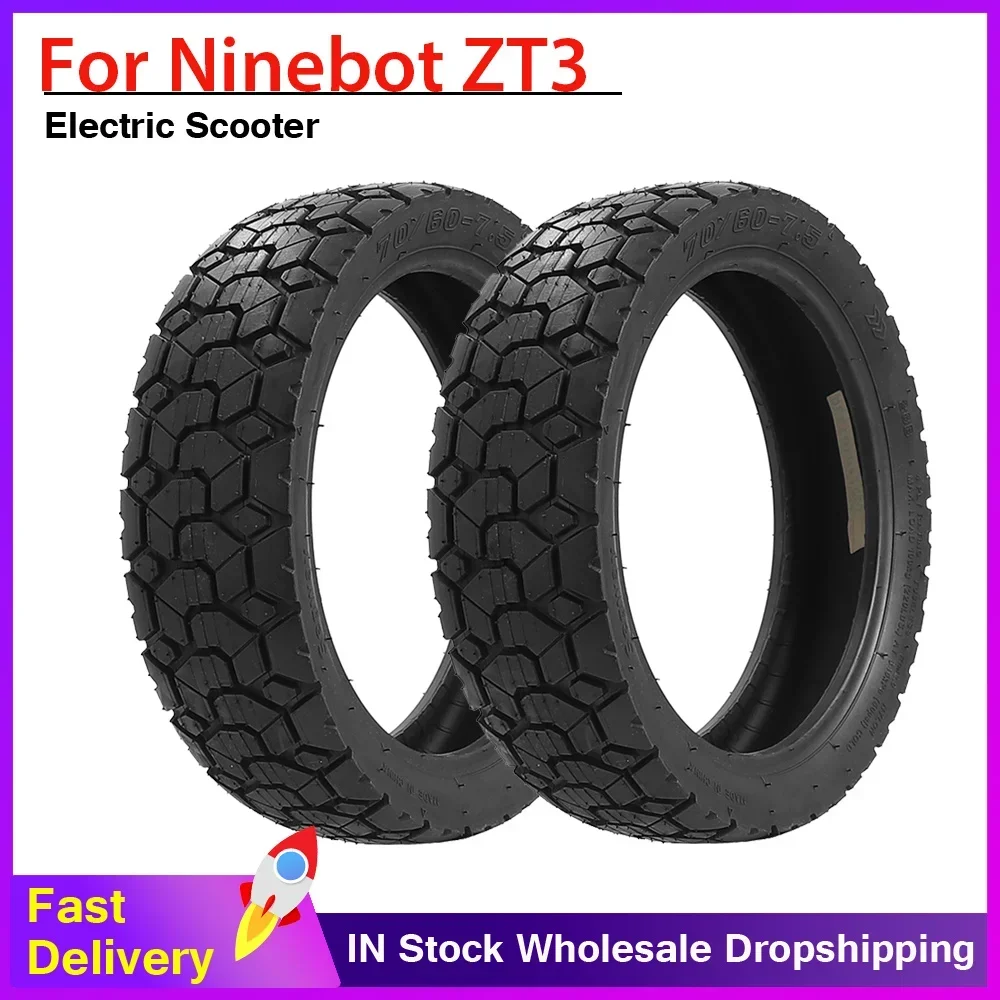 

2PC 70/60-7.5 Vacuum Tyre Tubeless Off-road Tire for Ninebot ZT3 /ZT3 Pro Electric Scooter 11-inch Trye Wheel Parts Accessories