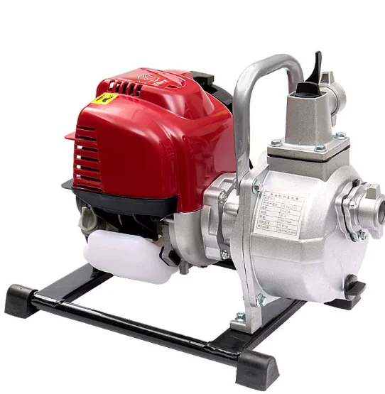 One-inch electric pump wireless irrigation agricultural four-stroke small high-head sprinkler irrigation machine