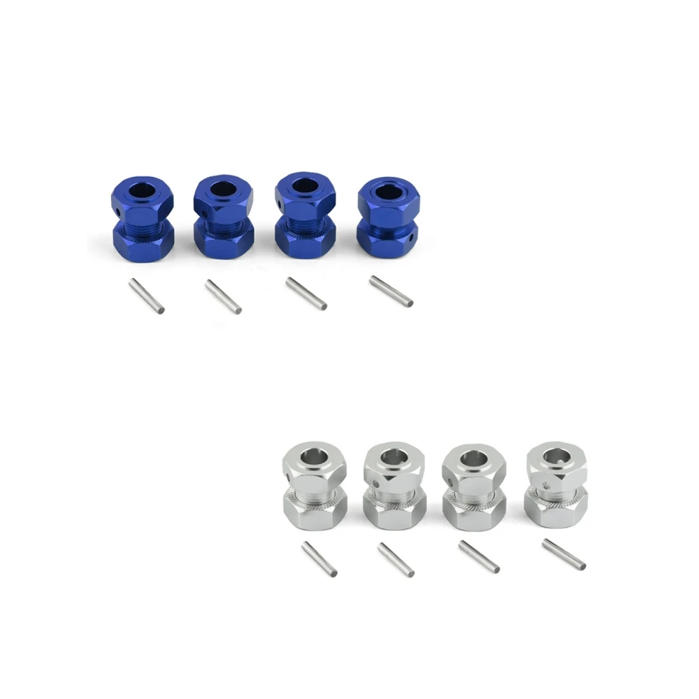 For1/8 KRATON/1/8 OUTCAST Metal Thickened Hexagonal Union +Anti-loosening Nut RC Car Replacement Accessories