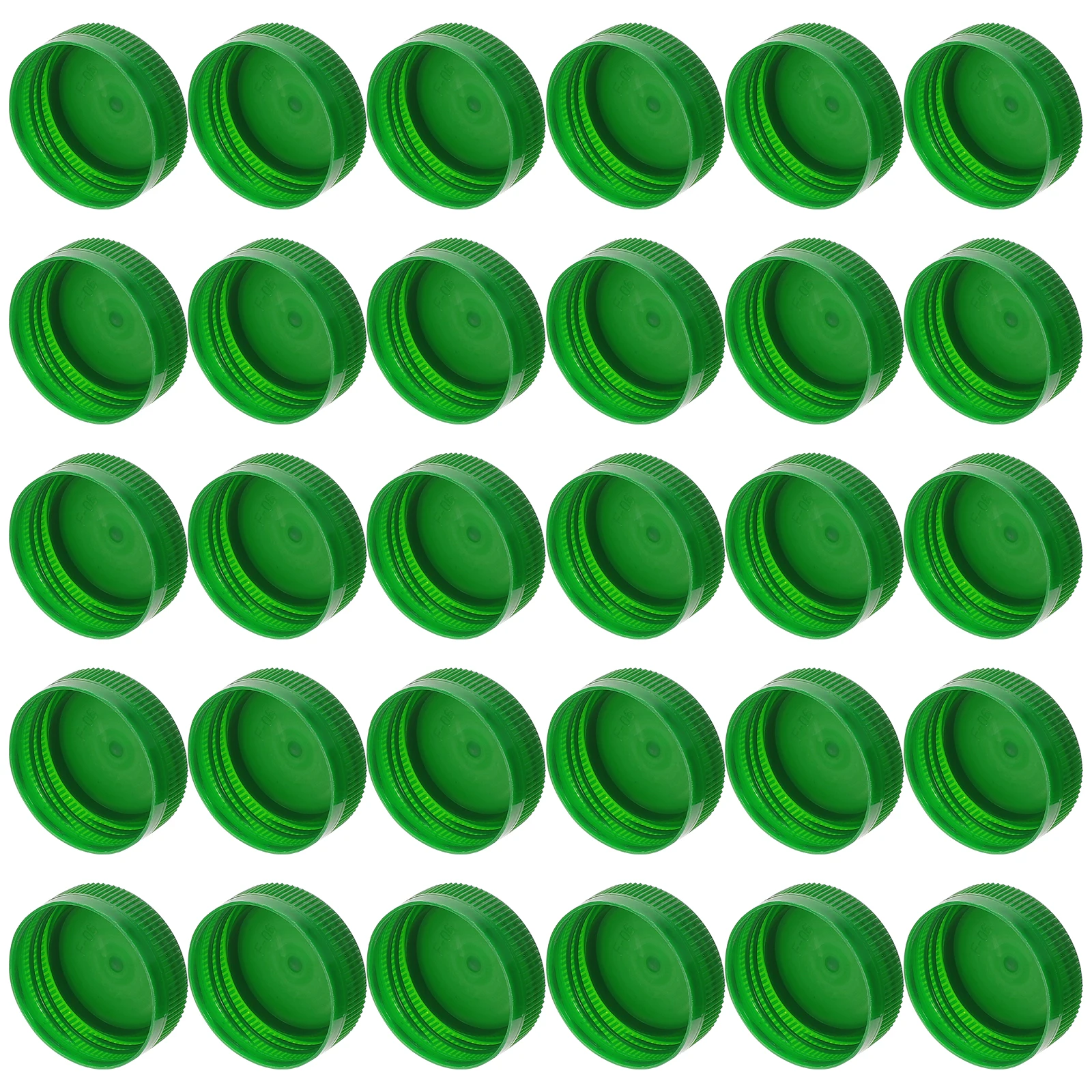 

100 Pcs Plastic Bottle Cap Caps Practice Black Big Mouth Juice Child