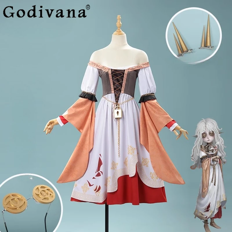 

Outfit Prop Costume Suit for Women Game Uniform Identity V Little Girl Cosplay Dress Girls Halloween Party Memories Dress