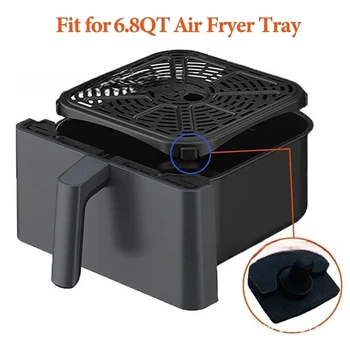 Image Heat Resistant Silicone Fryers Foot Guards Air Fryers Silicone Bumpers Durables Air Fryers Silicone Feet Silicone Material