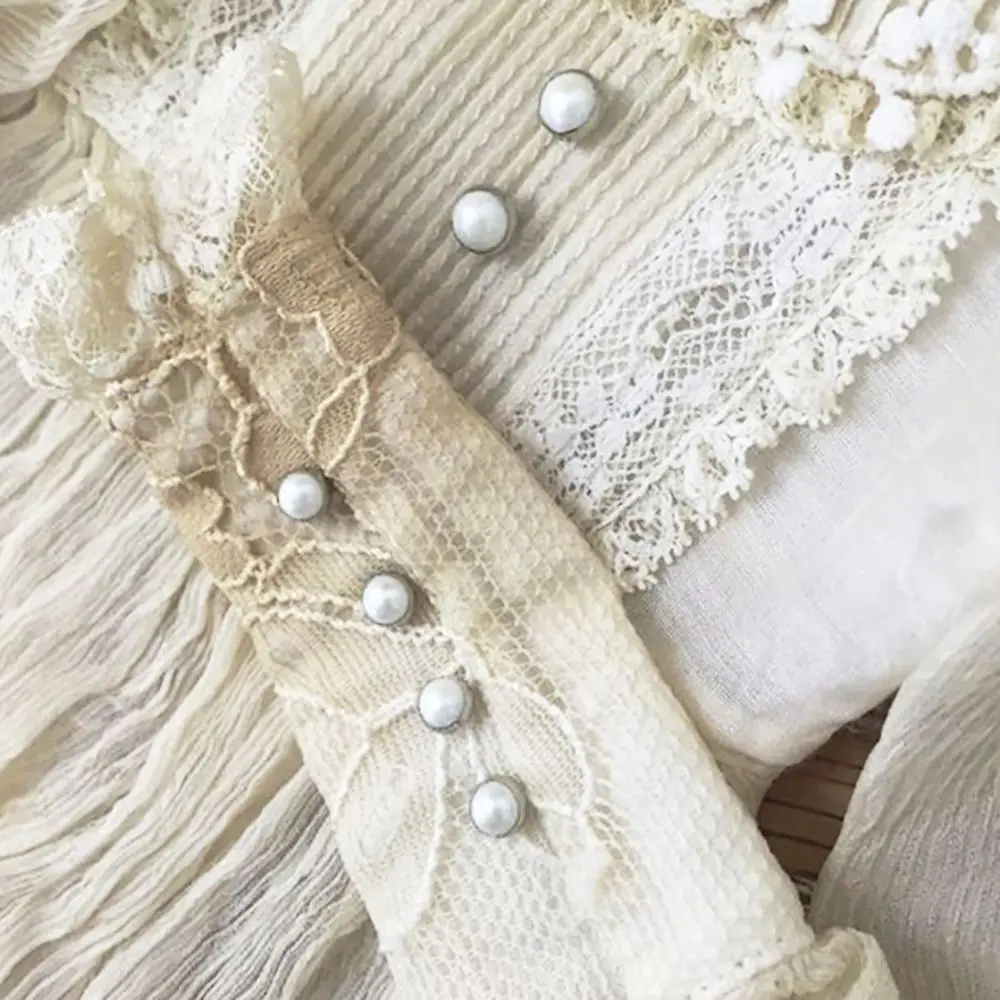 50 szt. Urocze Koraliki do Szycia Ubranek dla Lalek DIY DIY BJD Blythe Pullip Miniaturowe Guziki Perłowe