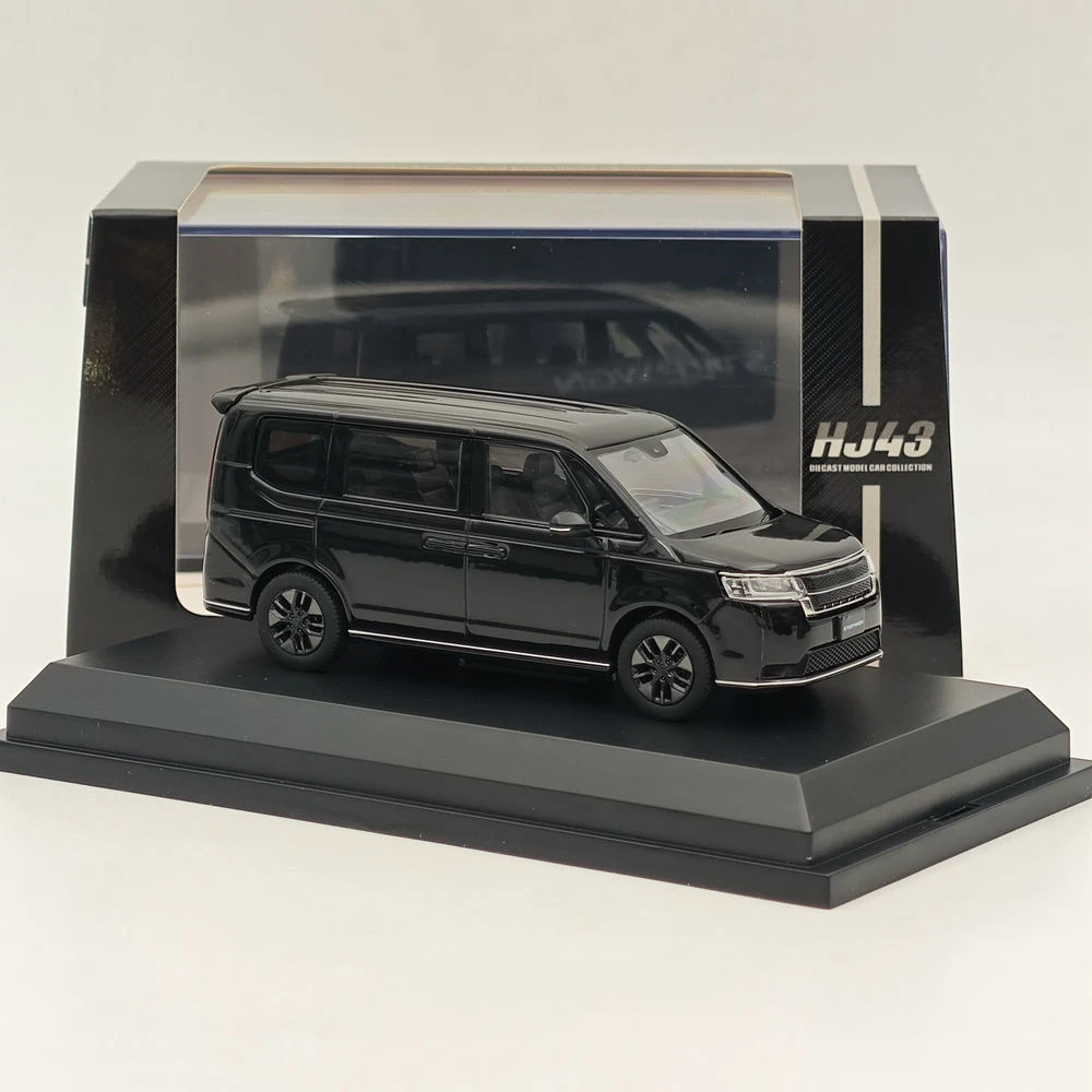 

Hobby Japan 1/43 for STEP WGN e:HEV SPADA Crystal Black(P) HJ432004BK Diecast Models Car Limited Collection Auto Toys Gift