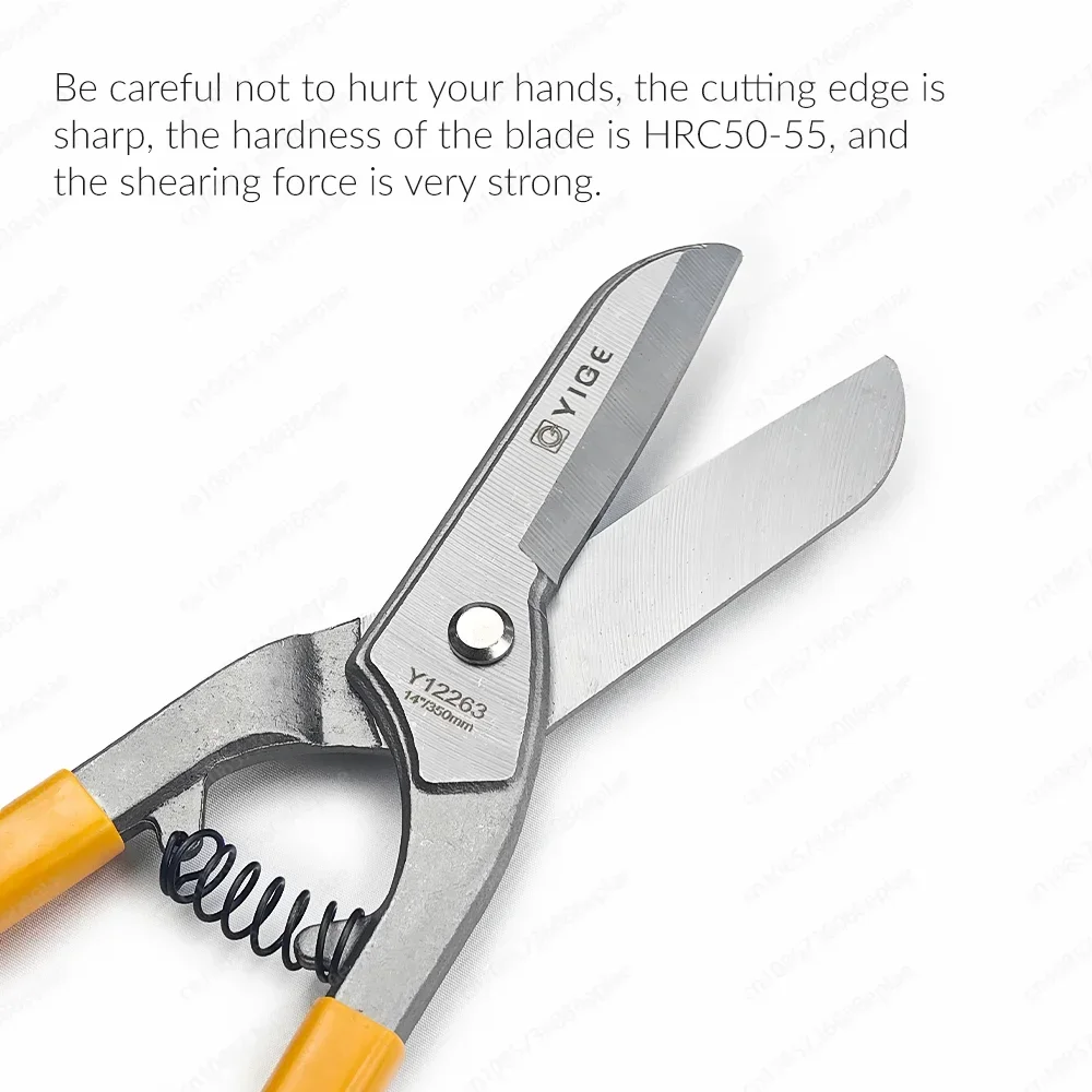 High-grade Multi-functional German Style Iron Shears Alloy Forging Sturdy and Durable Suitable for Metalworking Hardware Tools