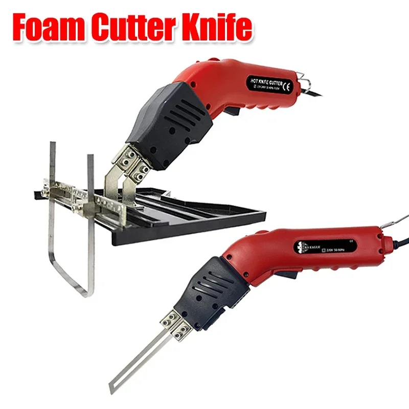 Foam Cutter Knife 220V Electric Foam Polystyrene Cutting Machine Portable Sponge Pearl Cotton Styrofoam Cutter DIY Cutting Tools