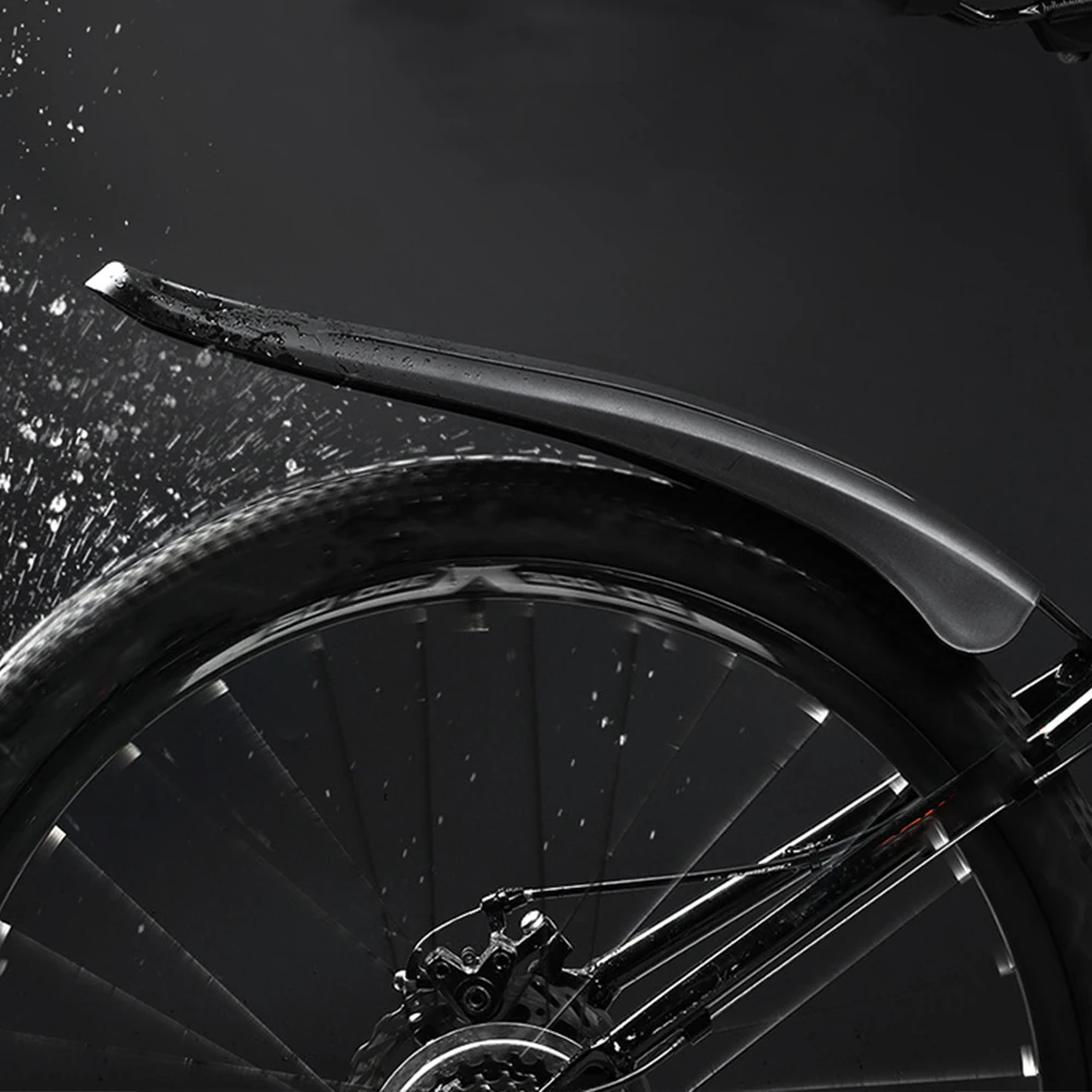واقي الطين العالمي MTB 26/27.5/29 بوصة برغي ثابت أمامي/خلفي واقيات الطين ضد رش الماء والأوساخ ملحقات الدراجة الجبلية #6