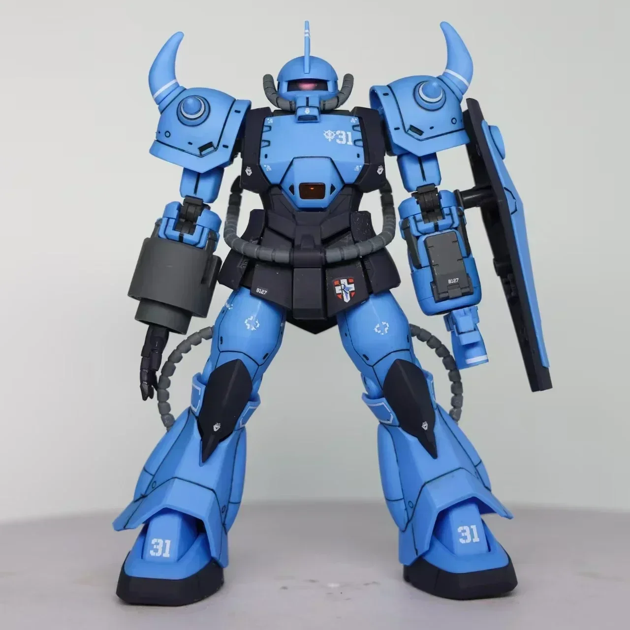 WEIMEI HG 1/144 GTO YMS-07B-0 프로토타입 Gouf 조립 키트, 전술 데모 액션 피규어, PVC 조각상 로봇 모델, 어린이 장난감