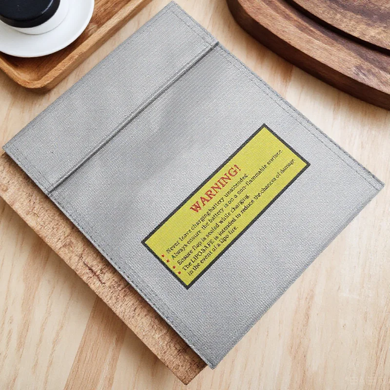 

Explosion-Proof Fireproof Pouch Lightweight Portable Storage Pouch For Home Workshop Safety Protective Bag