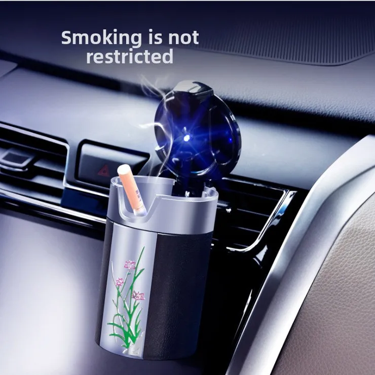 ww24 car ashtray thickened and high temperature resistant, car trend suspension for use in the car