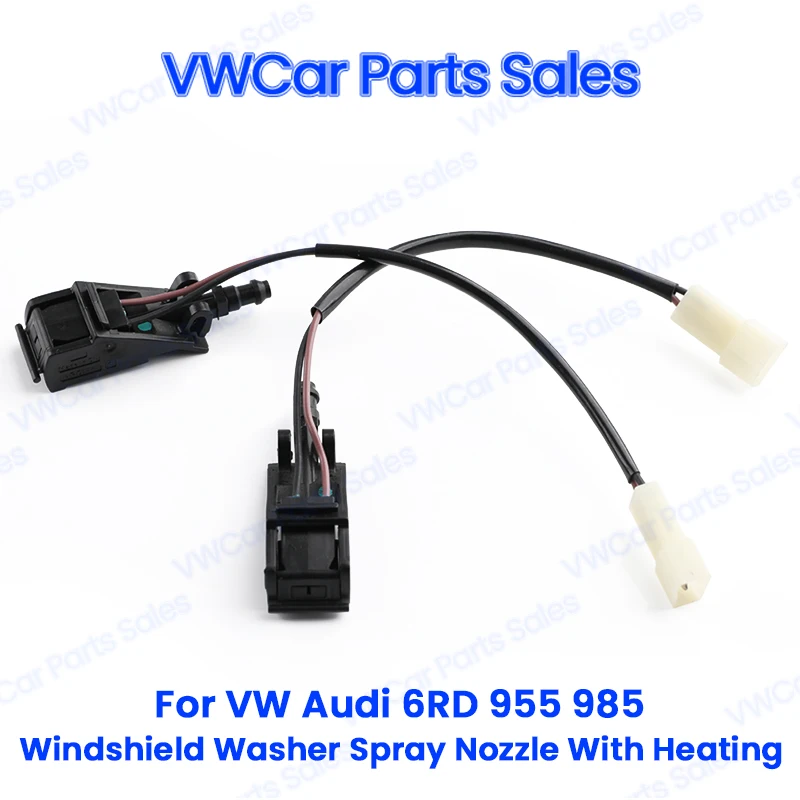 6rd955985 Ruitenwisser Sprinkler Voorruit Sproeier Mondstuk Met Kop Voor Vw Passat B5 Golf 4 Mk4 Bora Polo Kever Jetta 6e0955985b