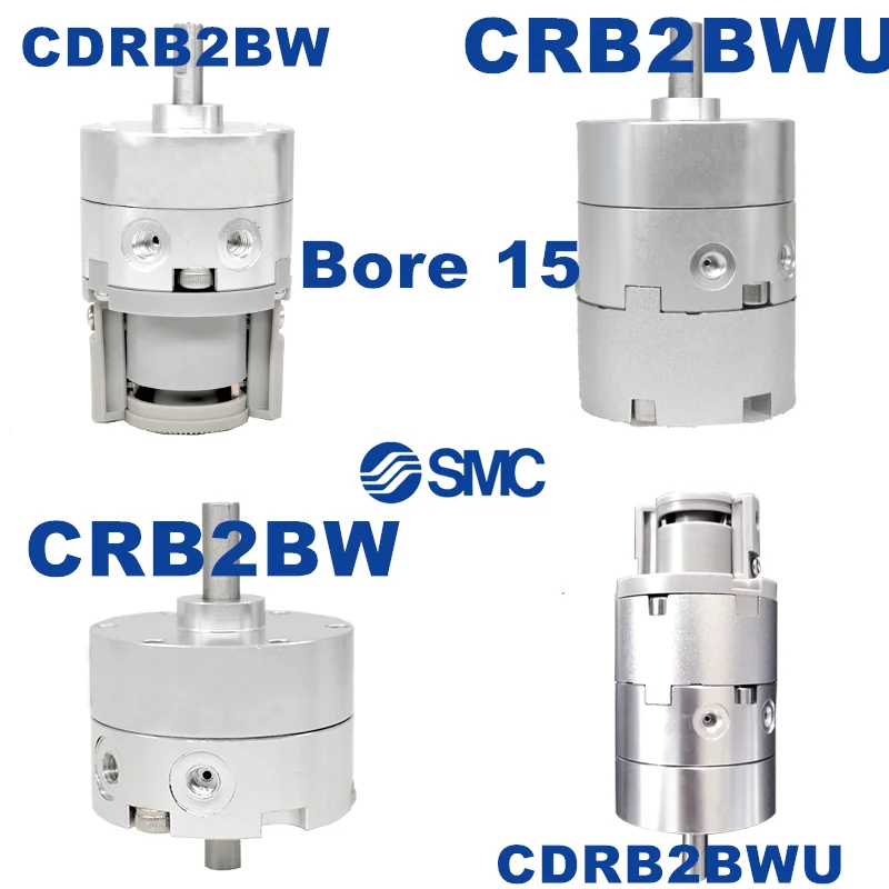 

CRB2 CRB2BW15 CRB2BWU15 CDRB2BW15 CDRB2BWU15 -90S -180S -270S Single Blade Vane Rotary Cylinder Swinging Pneumatic Actuator