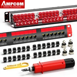 AMPCOM CAT6A 24-Port 19