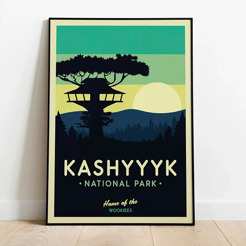 Modern Star Planet Poster Galaxy Attraction Wall Art Canvas Print Movie Wars Cover Landscape Painting Room Home Decor Gift - Image 4