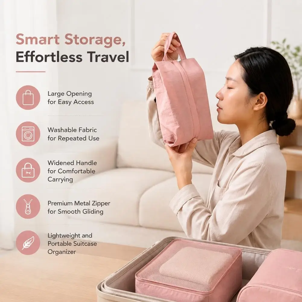 Portable Travel Underwear Storage Bag Multifunctional Socks Bra Organizer Pouch for Luggage Backpack Accessories