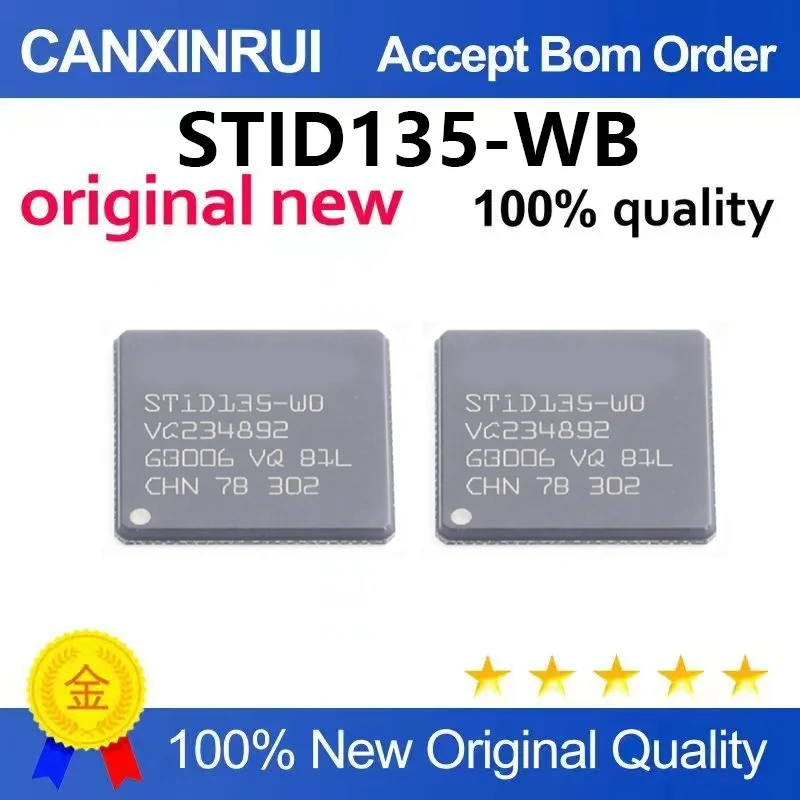 （5pcs-100pcs）Brand new original genuine STID135-WB package VQFPN-160 RF modulator and demodulator chip IC