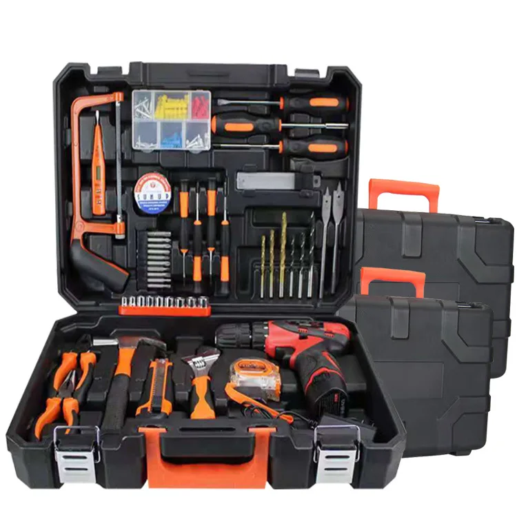 Factory wholesale  hardware hand tool set/lithium drill set/vehicle maintenance tools