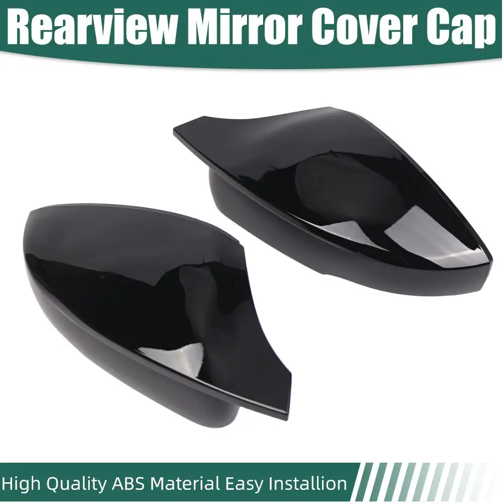 

2 шт. чехлы на зеркала заднего вида автомобиля подходят для VW POLO 2009-2017 6R0857537B, 6R0857538B