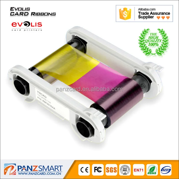 Original Evolis ID card printer color ribbon for Evolis R3011 printer color ribbon