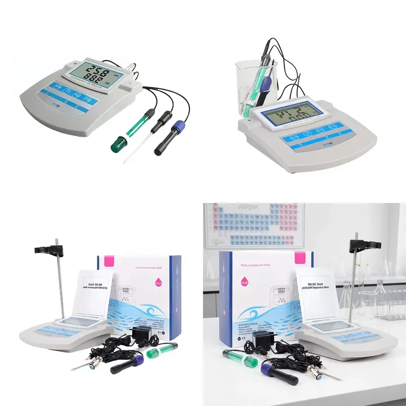 for Ph Orp Sensor Industrial Electrical Wholesale Digital Water Fruit Ph Meter Cosmetic Desktop EC Conductivity TDS Meter