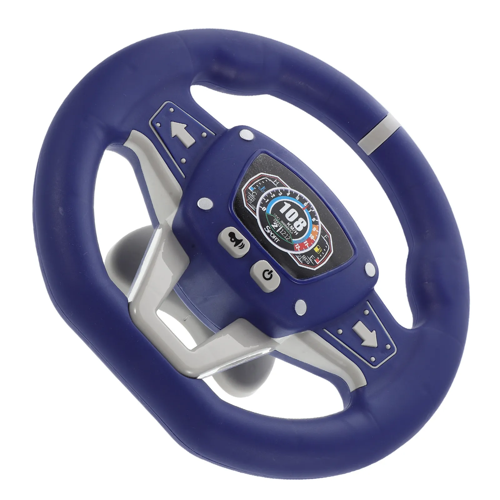 Simulated Racing Steering Wheel For Kids Interactive Play Steering Wheel With Lights Sounds Baby Driving Simulator Pretend Play