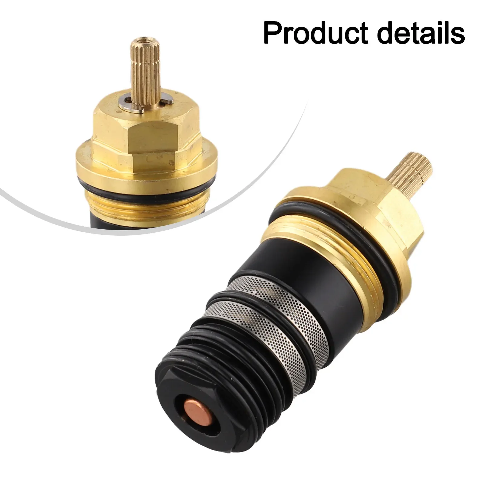 1pcs Brass Thermostatic Cartridge For 94282000 3/4Inch For Controling Water Temperature Cartridge Bathroom Accessories